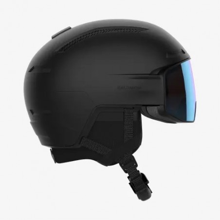 copy of Kask narciarski Salomon DRIVER Black/Red Accent/Solar 2021